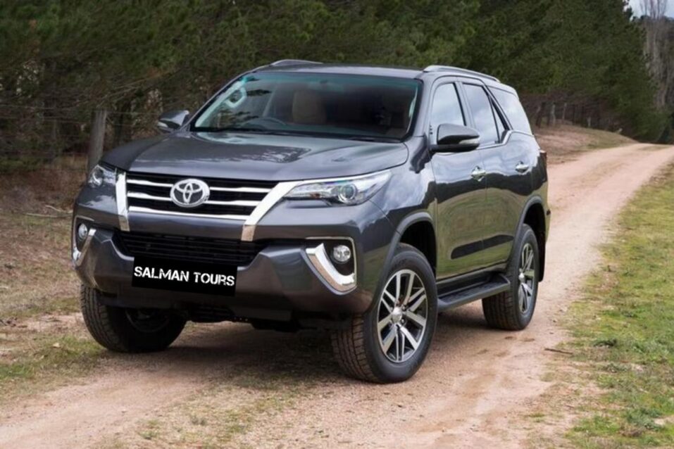 Per day rent Fortuner