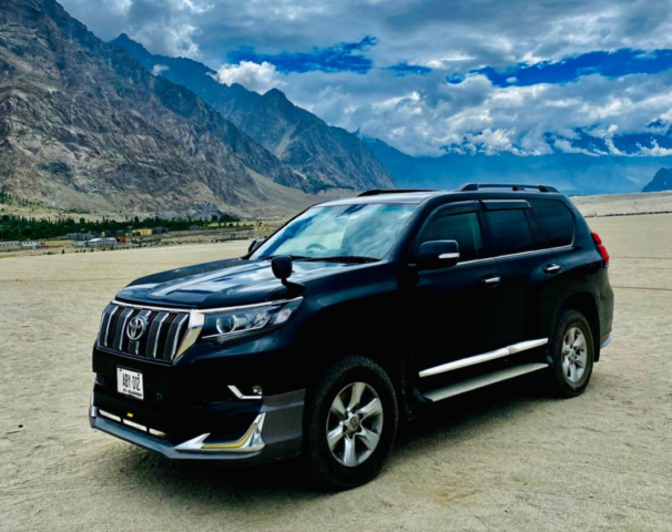 Looking for a Prado for rent in Islamabad