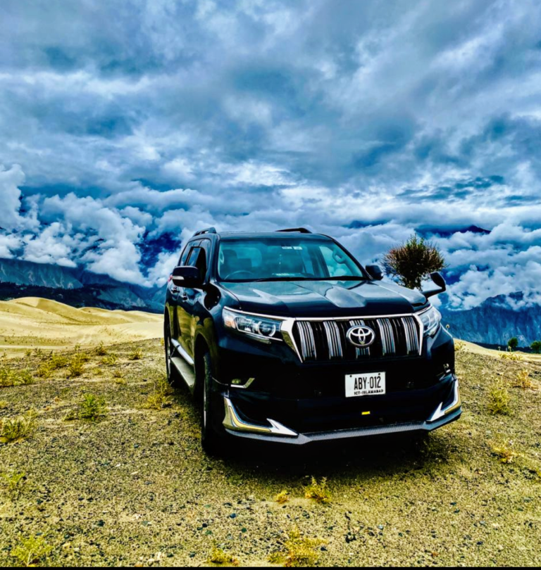 Looking for a Prado for rent in Islamabad